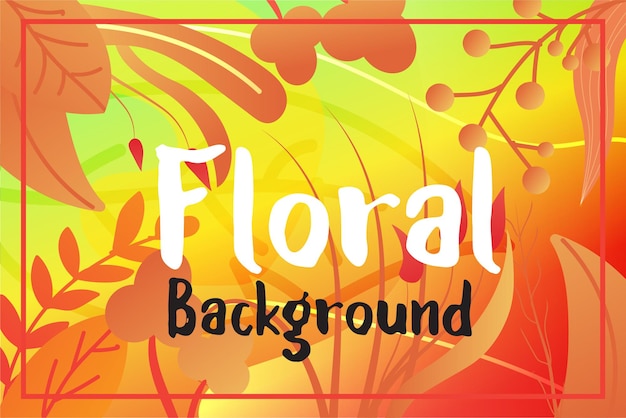 Vector background nature floral design for cosmetics perfume beauty care products