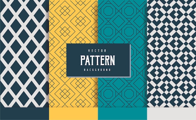 background pattern geometric seamless collection