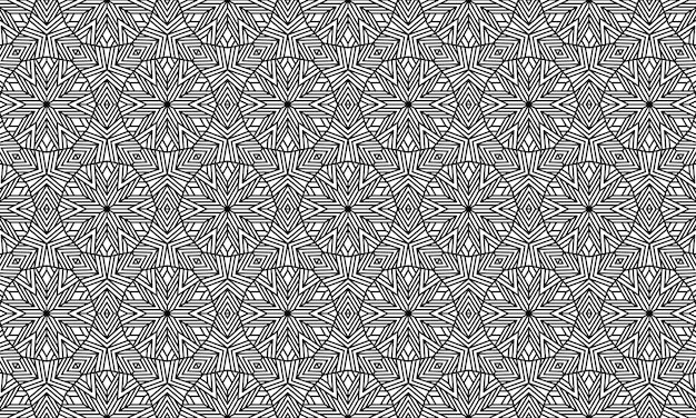 background pattern seamless line ethnic mandala luxury