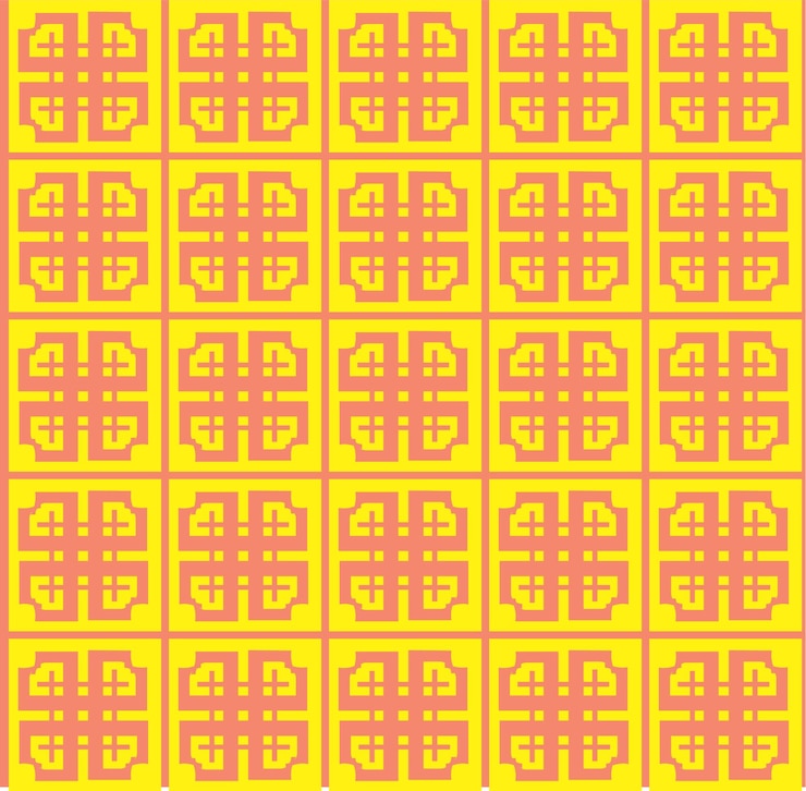 Vector background pattern yellow colour