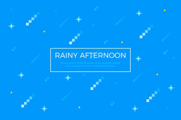 Background pixel rain abstract