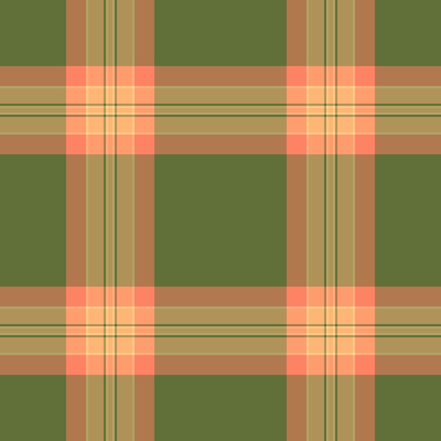 Background plaid texture of pattern seamless textile with a check tartan vector fabric in orange and yellow colors