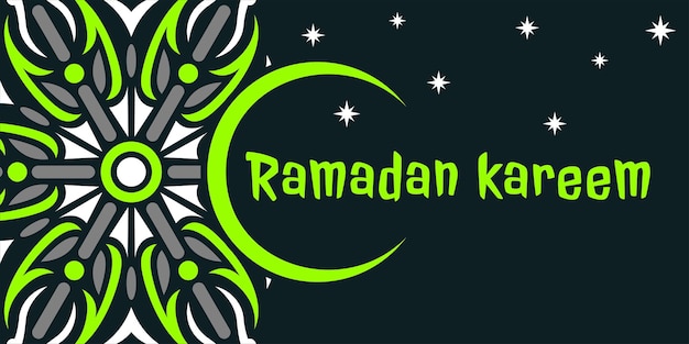 Vector background ramadan kareem illustration vector