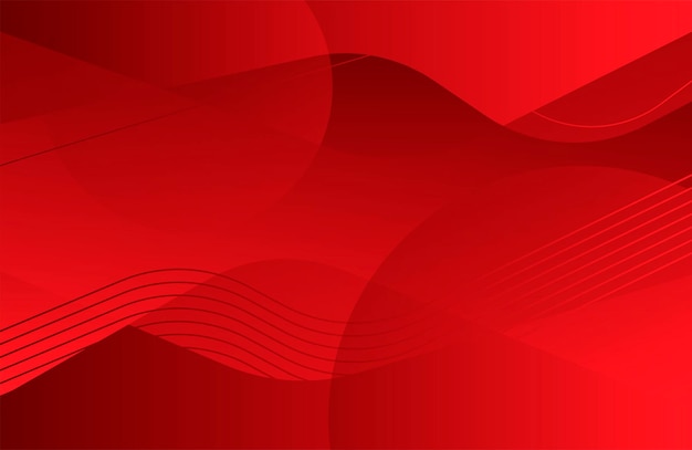 Vector background red abstract