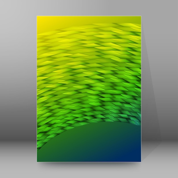 Background report brochure Cover Pages A4 style abstract glow60