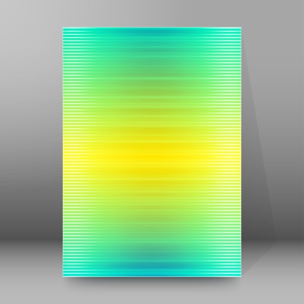 Brochure di report di sfondo pagine di copertina in stile a4 abstract glow78