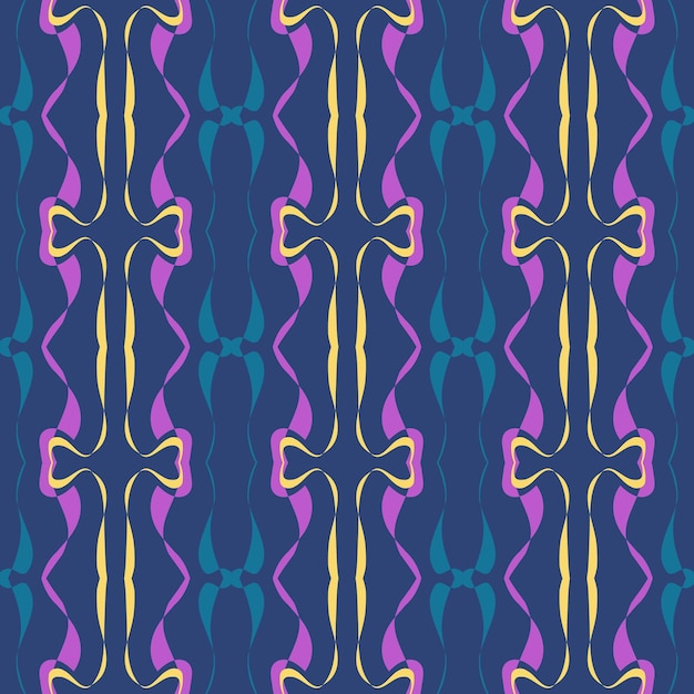 Background seamless pattern design connectable colorful