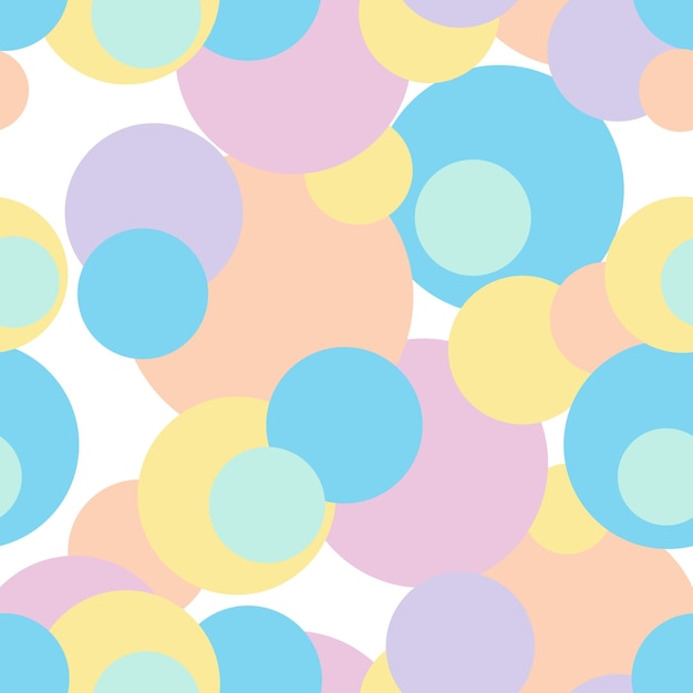 Background seamless vector pattern in pastel colors It can be a backdrop for bright holidays and situations