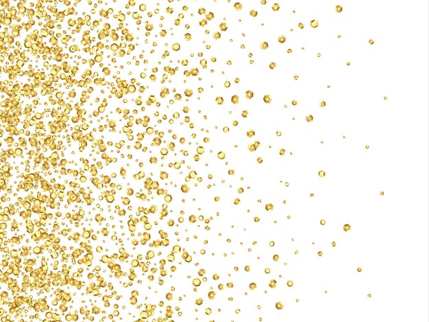 Vector background shine golden paillette. shining with sequin.