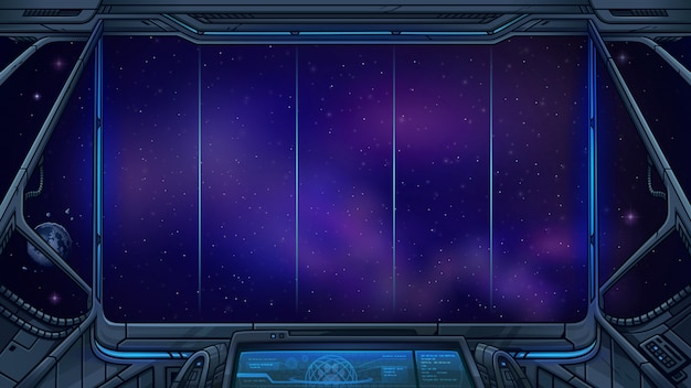 Background for space slot game