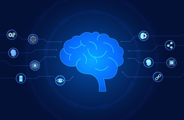 Background technology Brain controls the operation of the artificial intelligence system