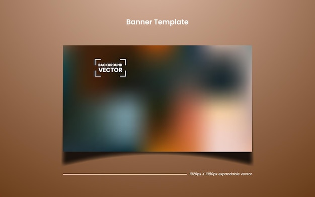 Background Template Vector (Can be used as Youtube Thumbnail or Welcome Banner)