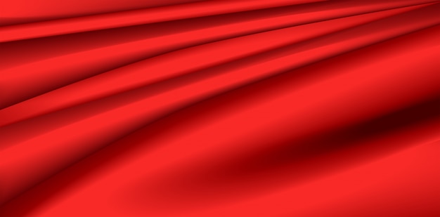 Vector background template with red light