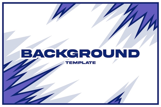 Background template with sport style