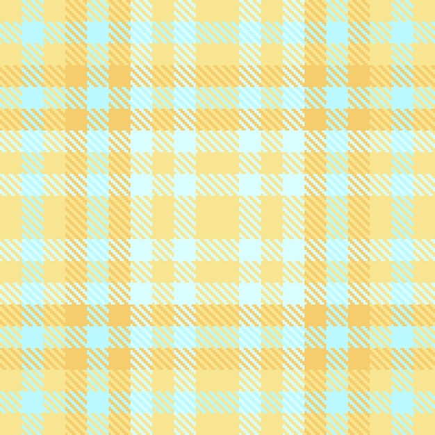 Background textile check of tartan pattern plaid with a texture seamless vector fabric