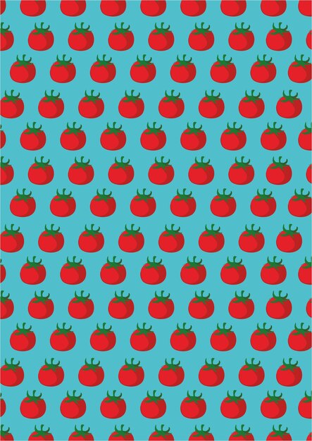 background of tomatoes repetition of red tomatoes