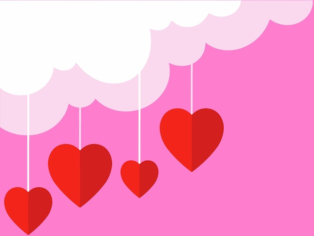 Vector background valentine day