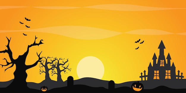 Vector background vector design with halloween theme