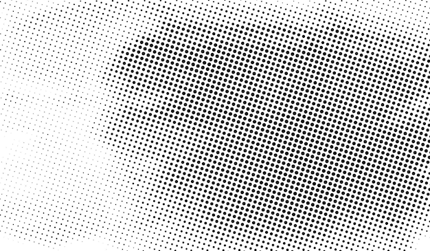 Background of vertical gradient halftone dots pop art template texture