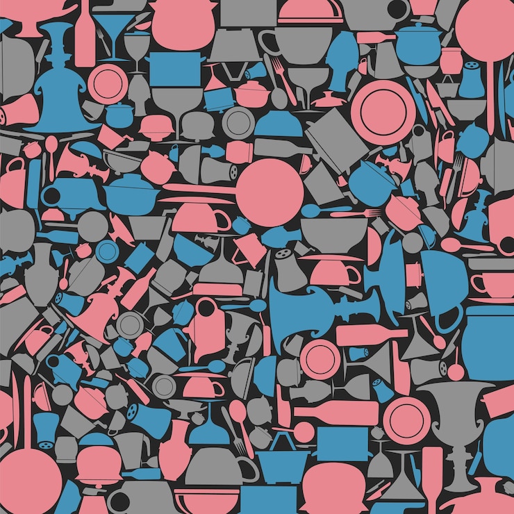 Vector background ware