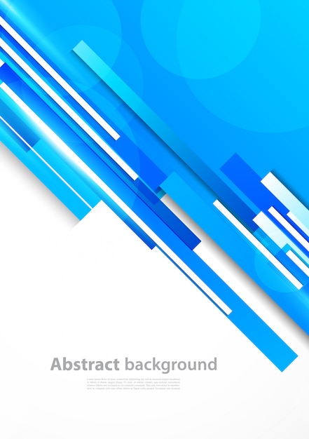 Vector background with blue lines