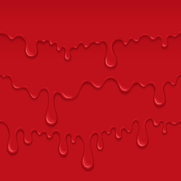Vector background with drips of blood