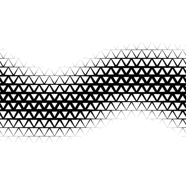 Background with gradient of triangle shaped cells grid