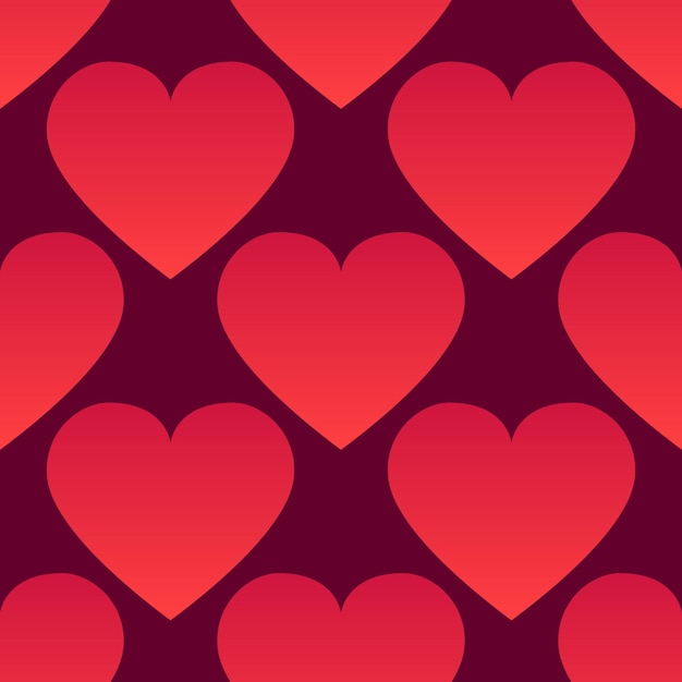 Background with hearts