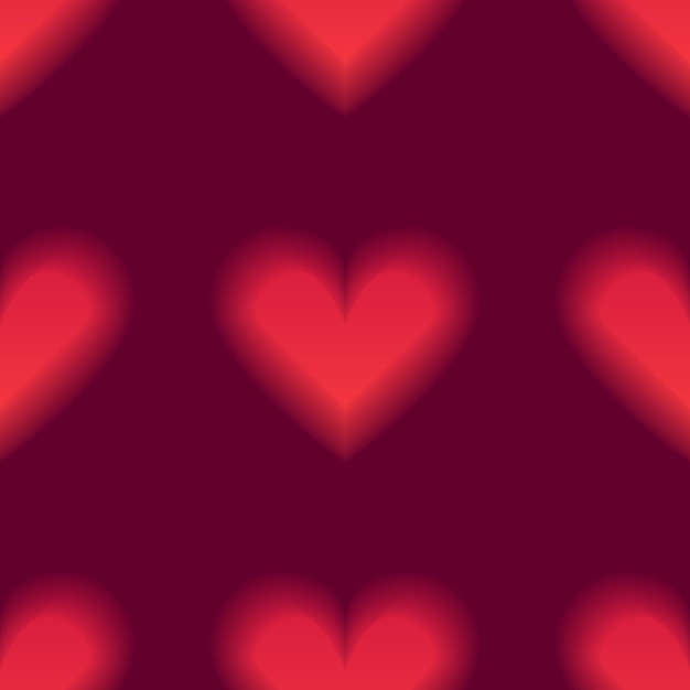 Vector background with hearts