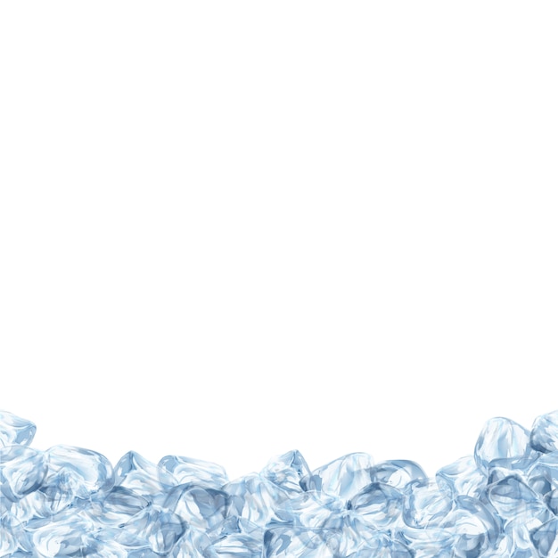 background with ice design