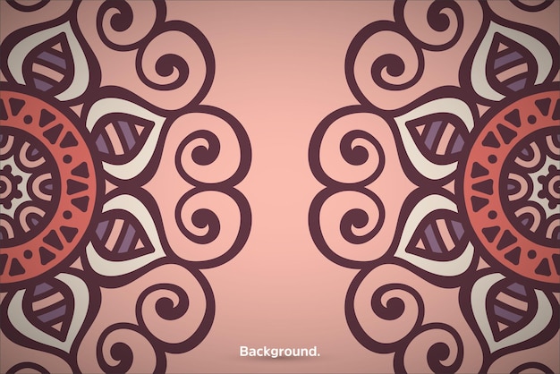 Background with indian elements