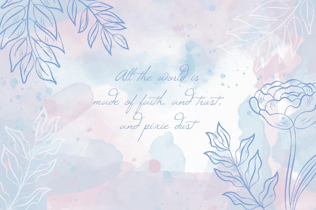 Background with powder pastel elements design