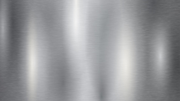 Background with silver metal texture