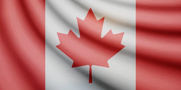 Background with symbol of canada