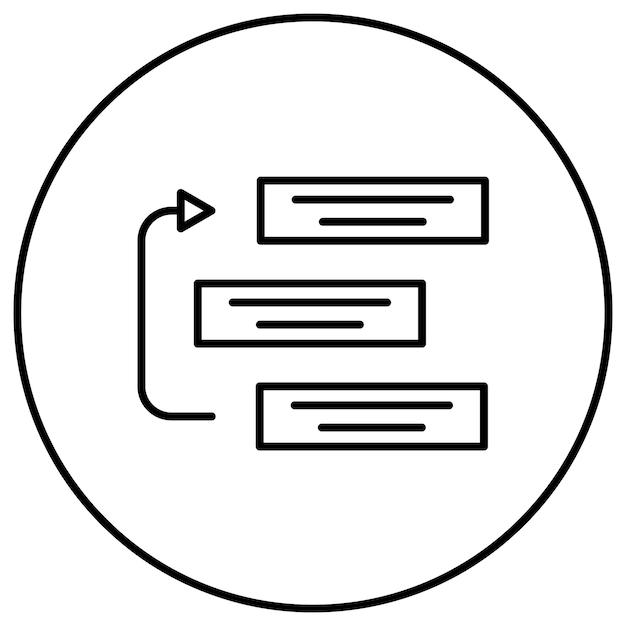 Backlog-iconen vector afbeelding Kan worden gebruikt voor projectbeheer