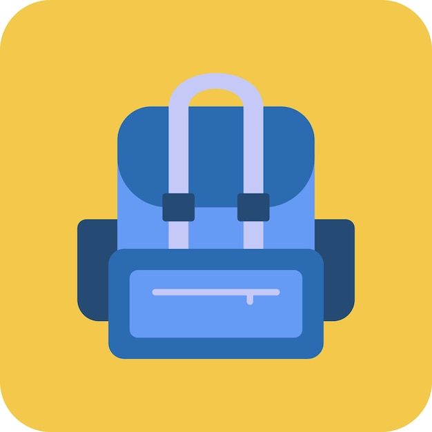 Vector backpack icon