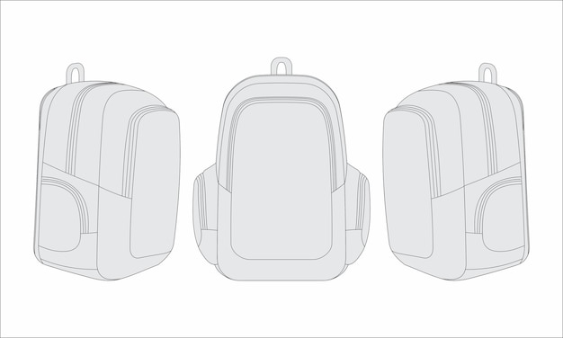 Backpack Vector