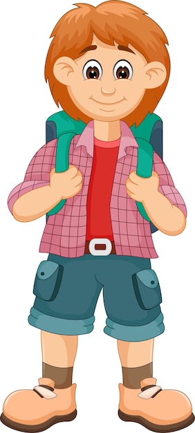 Vector backpacker