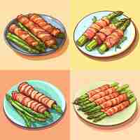 Vector baconwrapped_asparagus