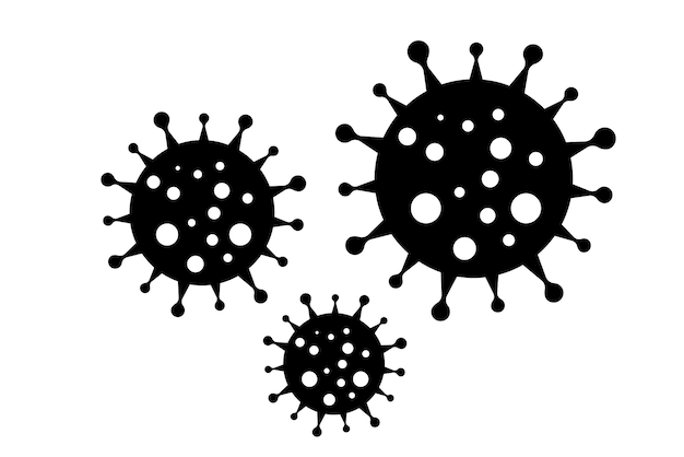 Vector bacteria icon