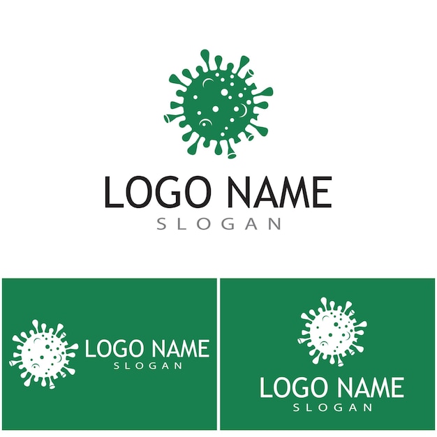 Bacterial Logo Template vector symbol nature