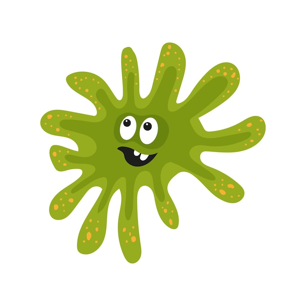 Vector bacteriën met emotie