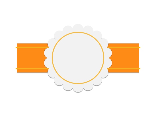 Badge leeg Vector ontwerpelement