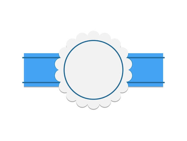 Badge leeg Vector ontwerpelement