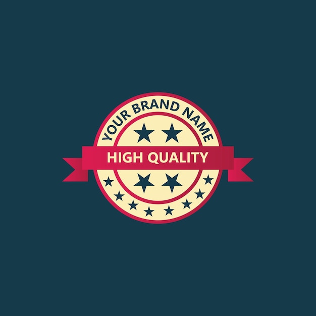 Vector badge logo icon design