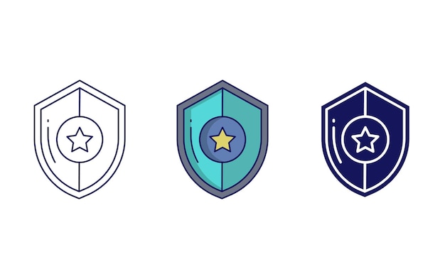 Badge vector icon