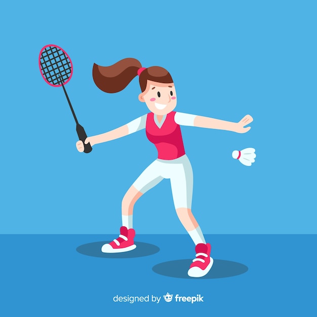 Badminton player