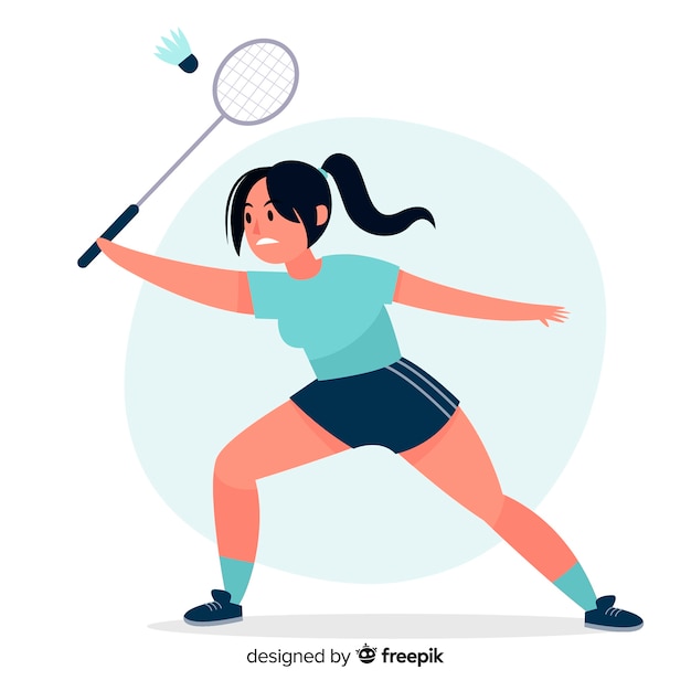 Badminton player