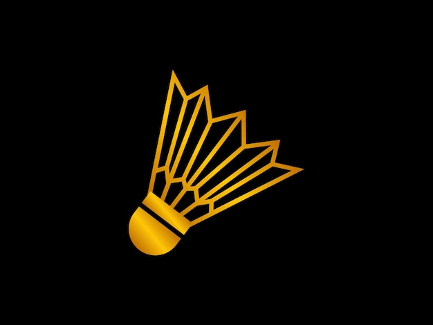Vector badminton veer logo