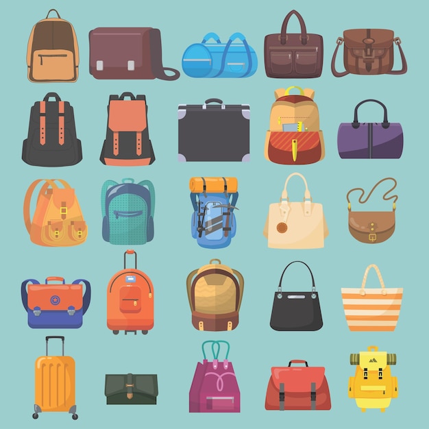 Vector bag collection